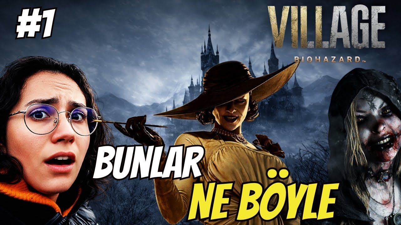 Biz Nereye Düştük?! 😱 | Resident Evil Village Türkçe Oynanış Bölüm 1