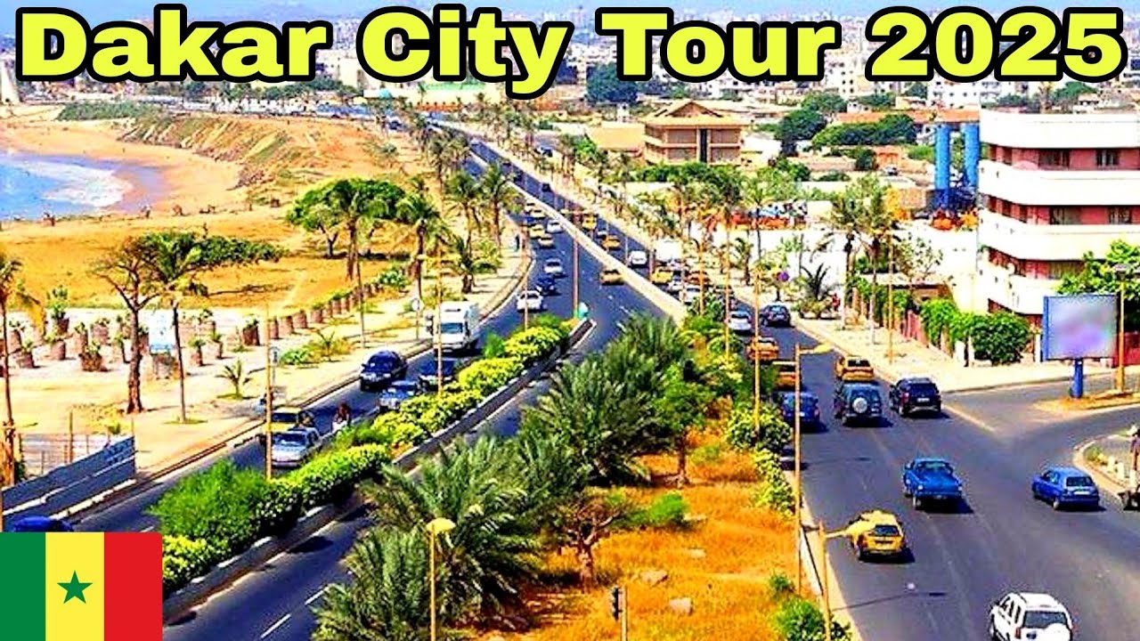 Dakar Senegal 2025 Drive | Corniche Ouest Stunning Drive Updates | Trees, Underpass & Ocean Views