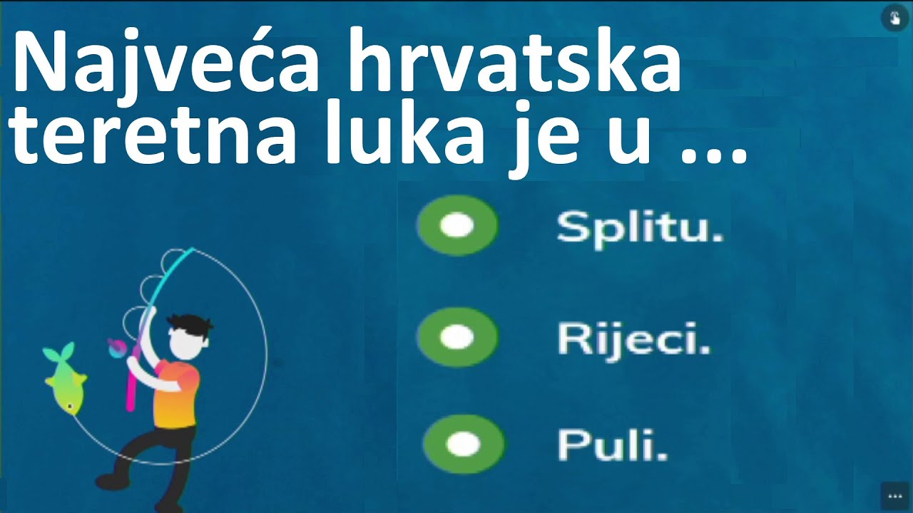 4. razred - Kviz: Primorska Hrvatska