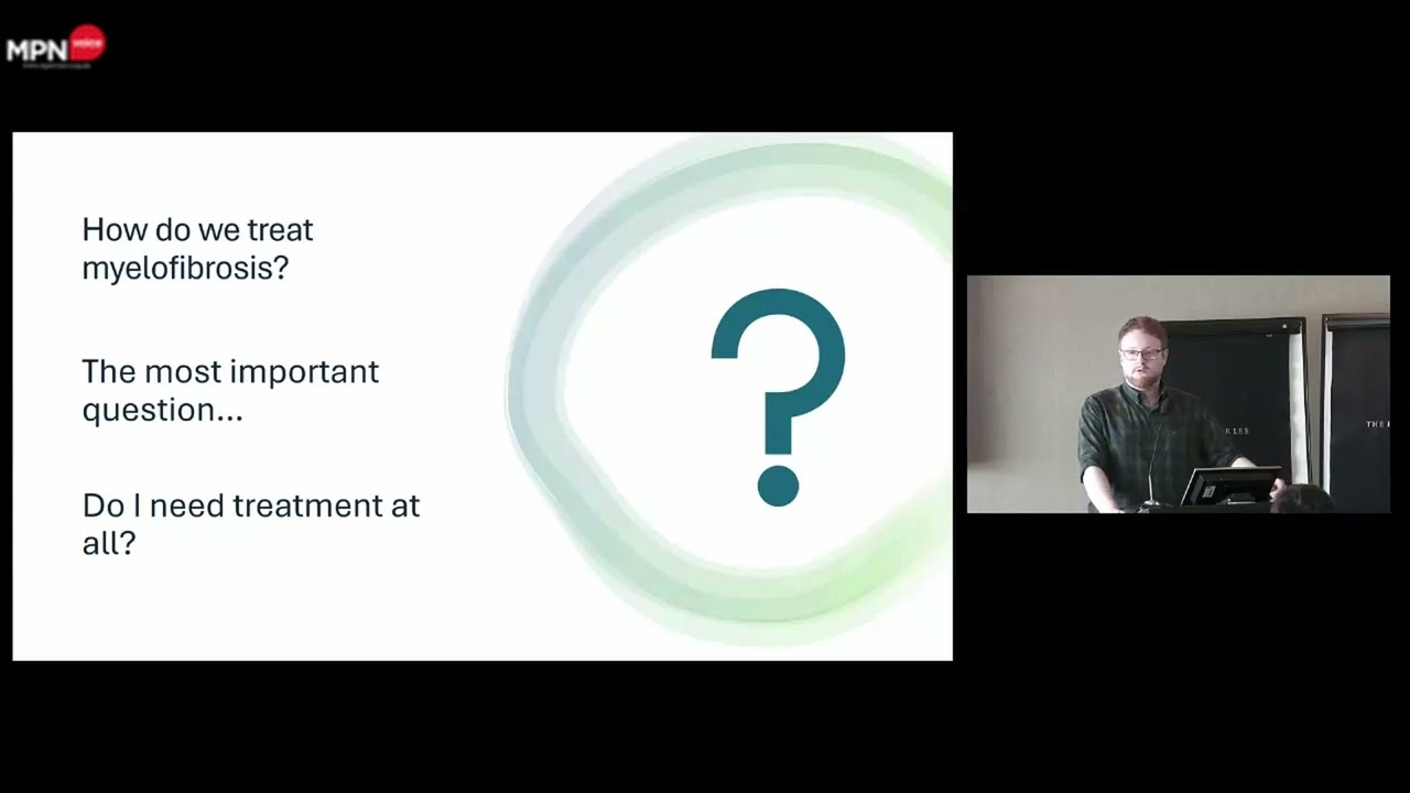 MPN Voice Patients' Forum, 16 May 25, Cork.  Presentation from Dr Chris Armstrong, St James' Hosp
