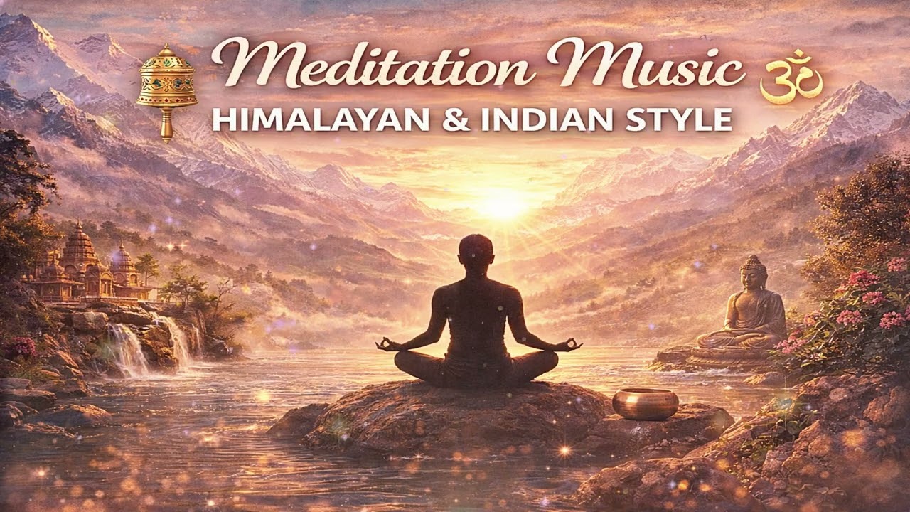 Himalayan Divine Meditation Music | Bansuri & Nature Healing Sounds