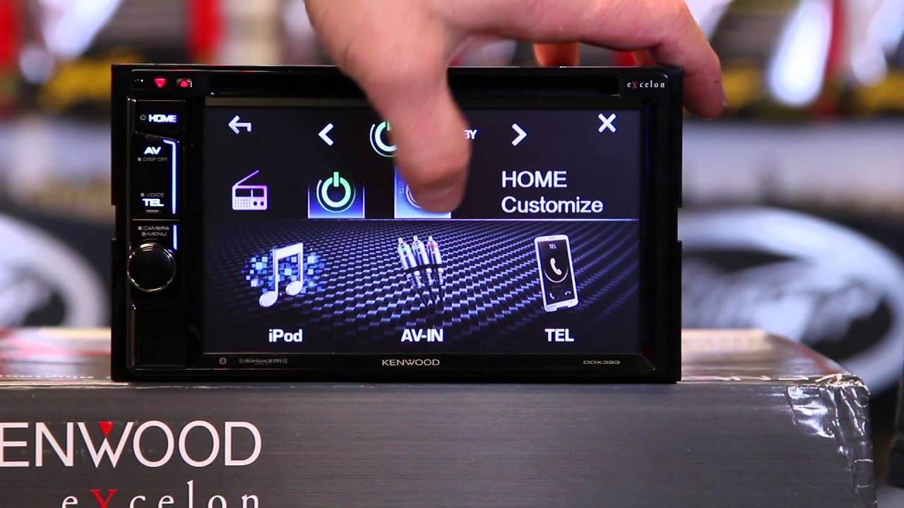 How to adjust your home screen icons on your Kenwood Excelon DDX793 ,DDX593 ,DDX393