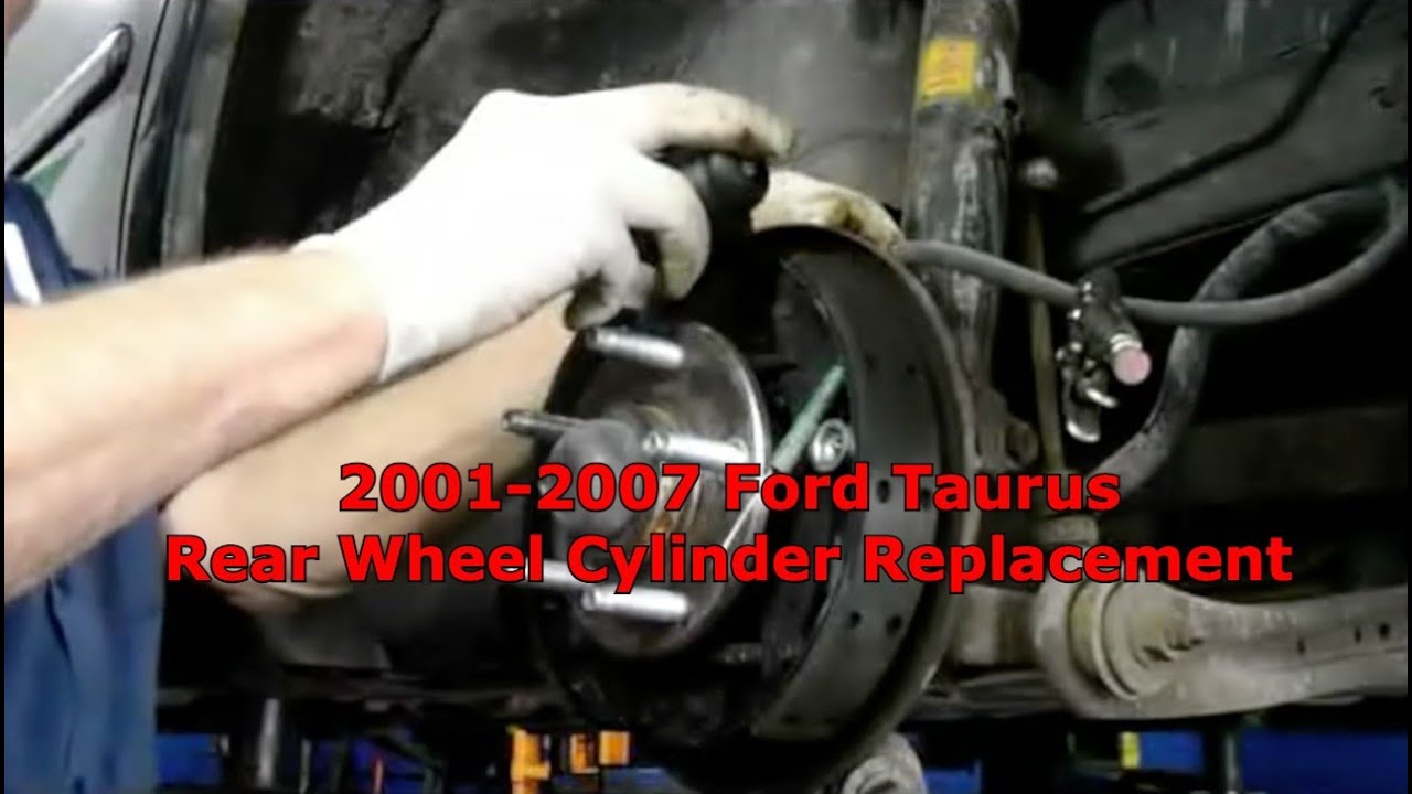 Rear Wheel Cylinder Replacement 2001-2007 Ford Taurus