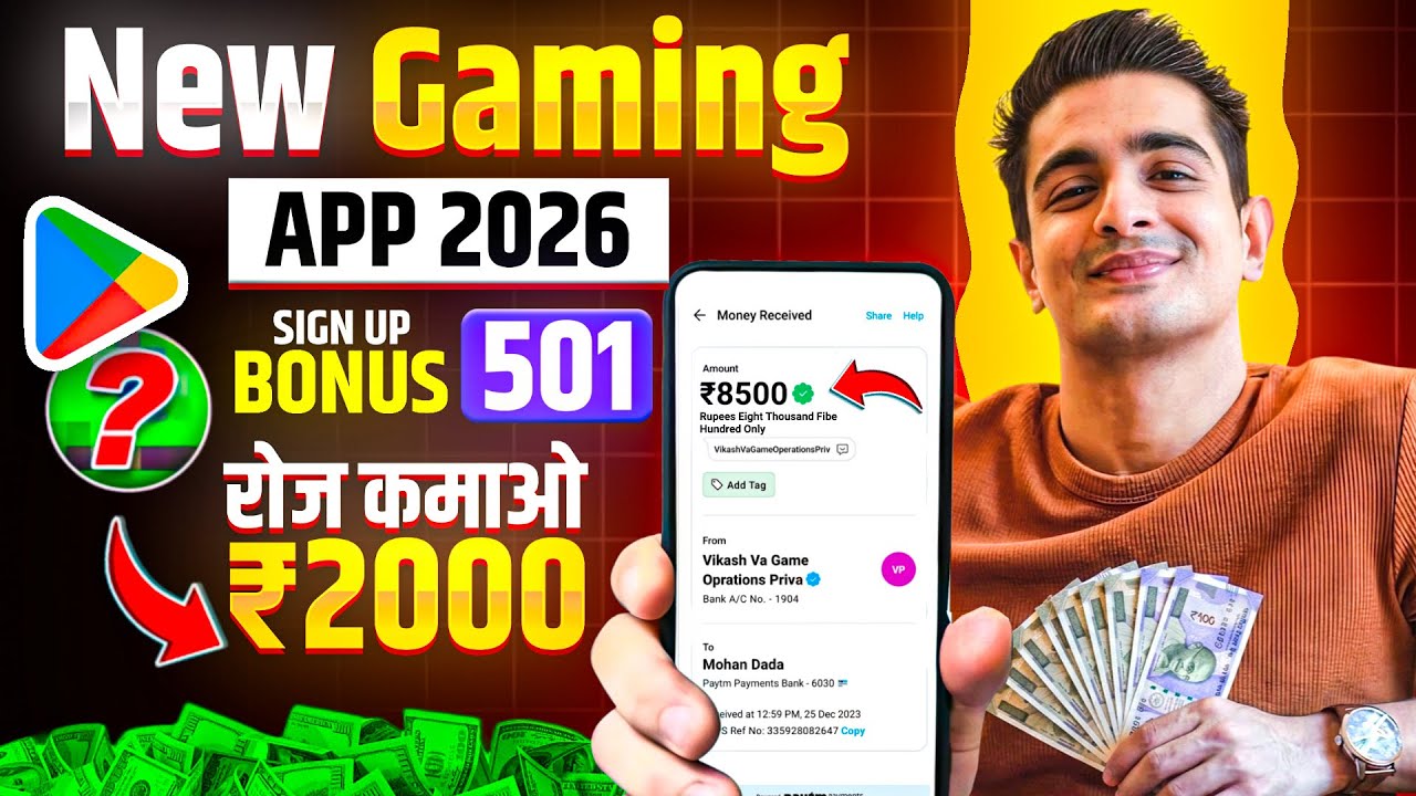 Paisa kamane wala app 2026 | NEW UPI MONEY EARNING APP | New Earning App Today