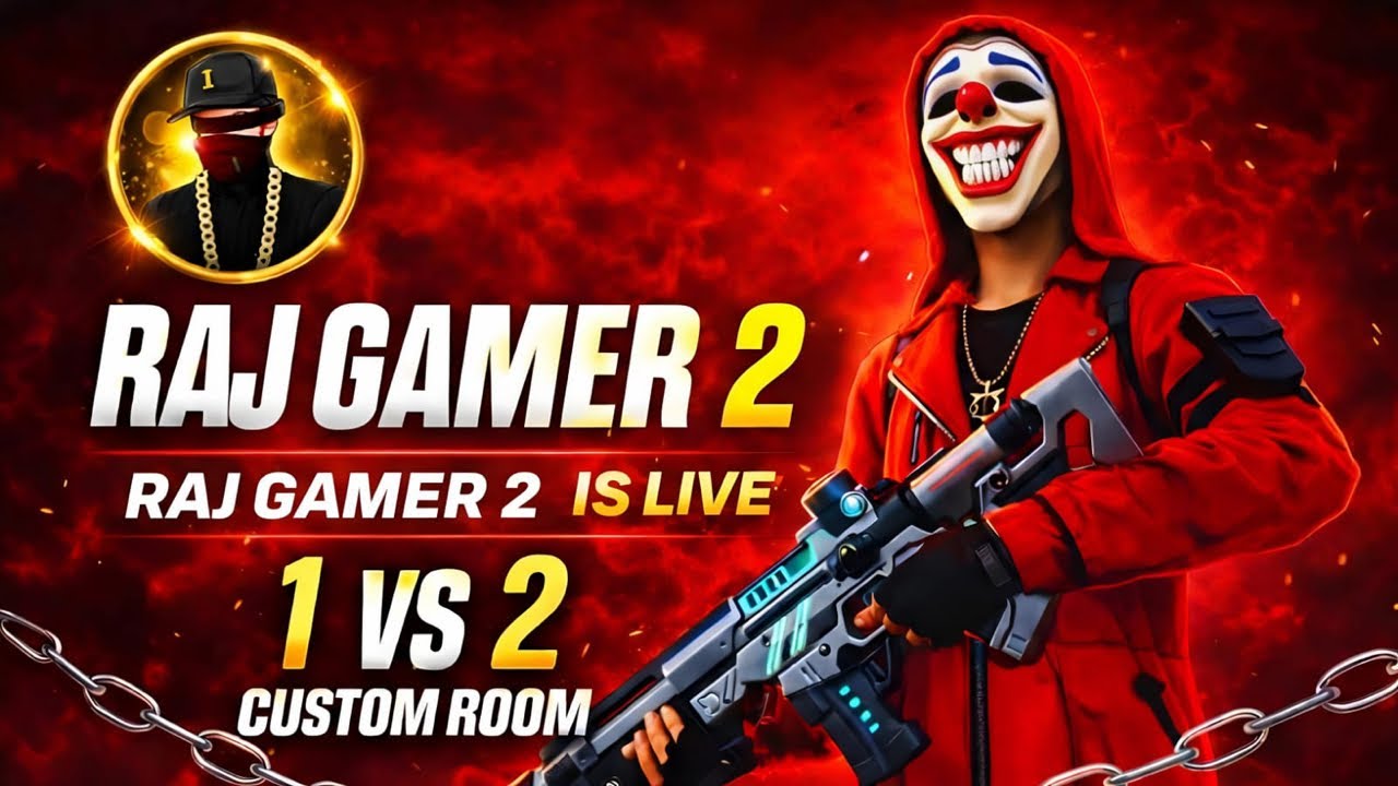 ⚡ Handcam Live Stream | 4v4 Custom | Headshot + One Tap Show 💯