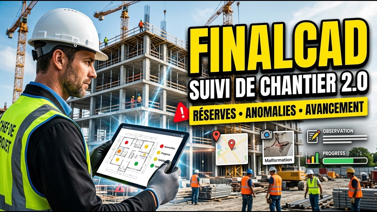 Episode N°7 : Suivi de chantier  avec cette application