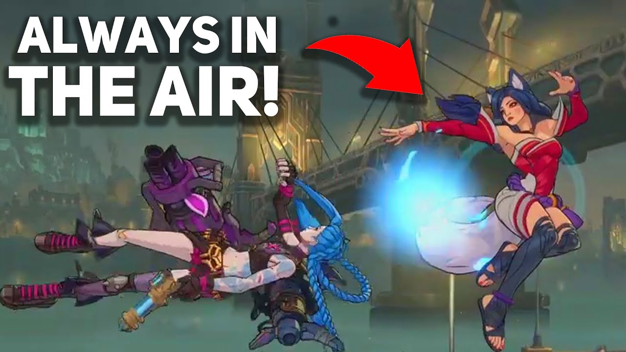 Riot's Project L: Ahri Special Move Breakdown (Mobile Air Character)