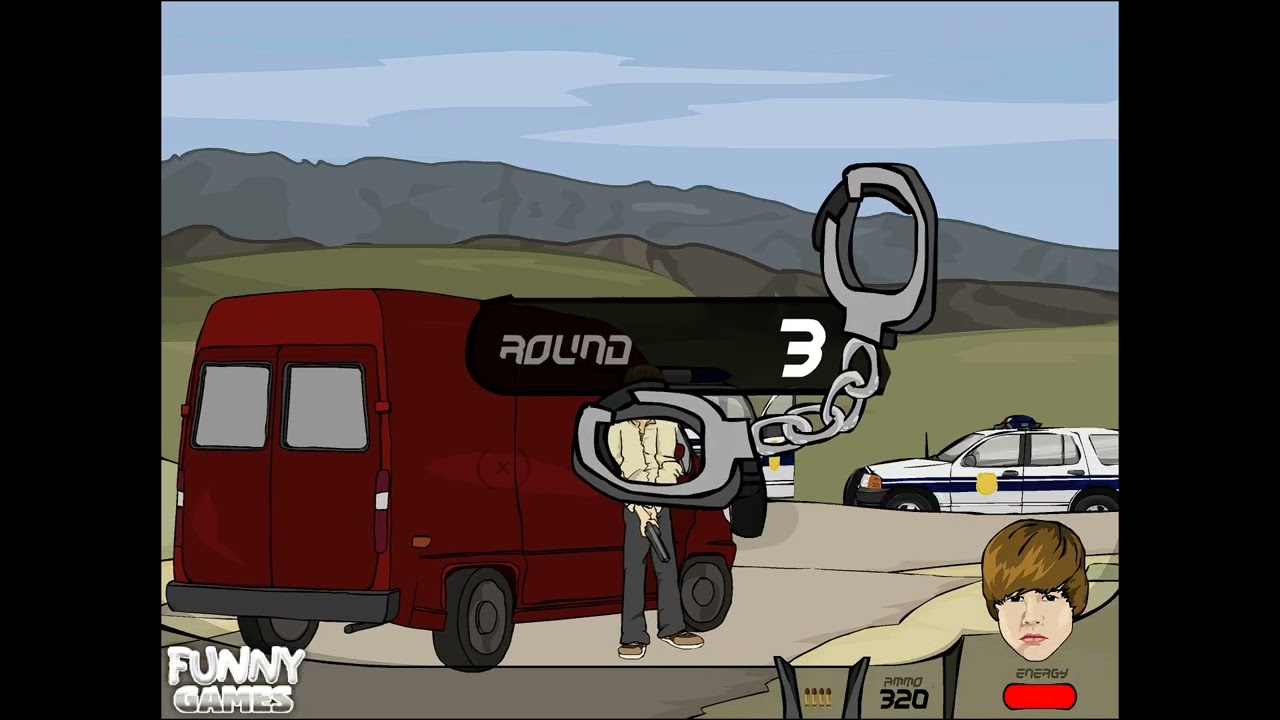 Nostalgia Call of Bieber Shooting Game
