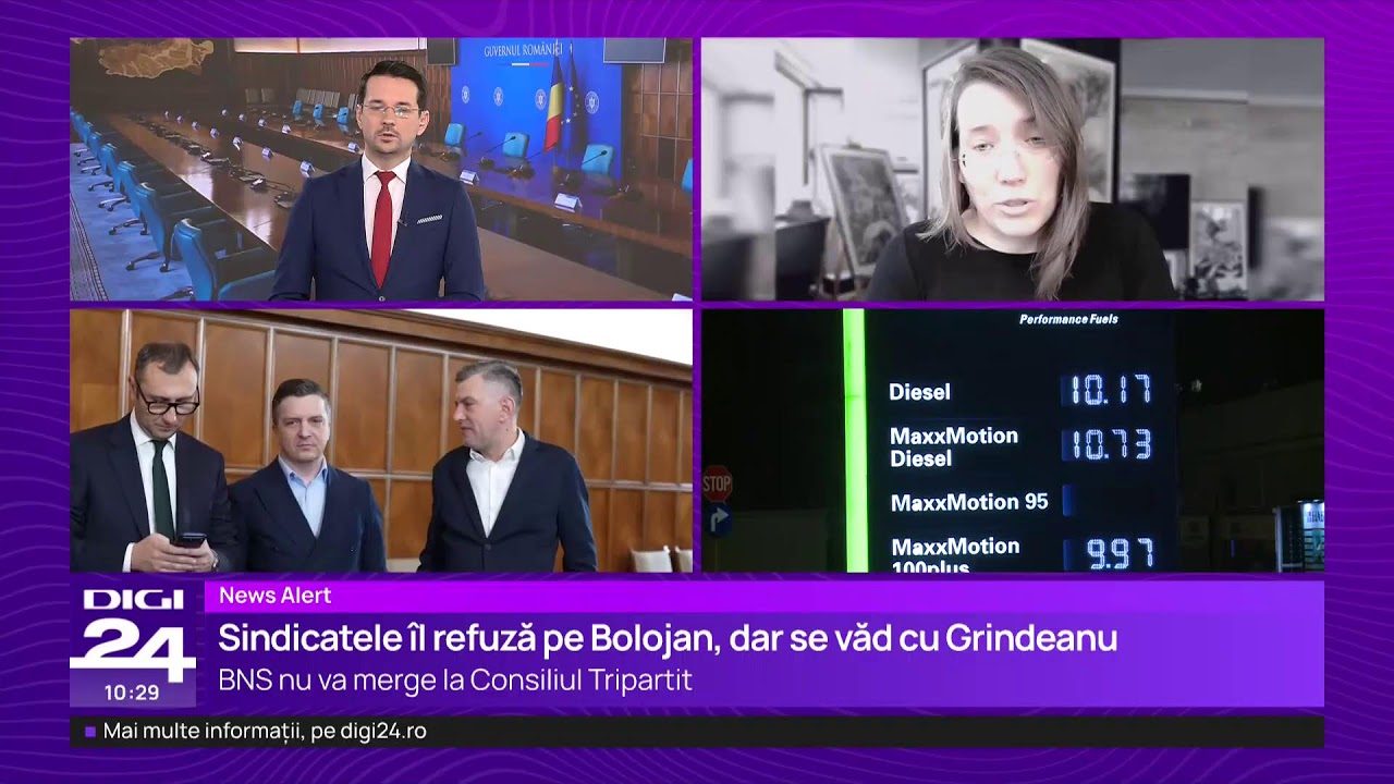 🟣 Știrile Digi24  de la ora 10  &ndash; 25 martie 2026
