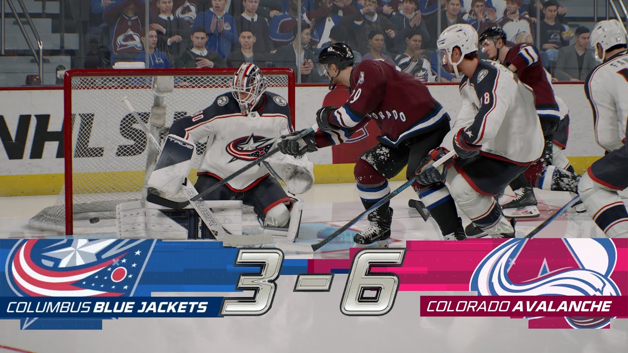 GAME 8 | Columbus Blue Jackets 3-6 Colorado Avalanche | NHL 26