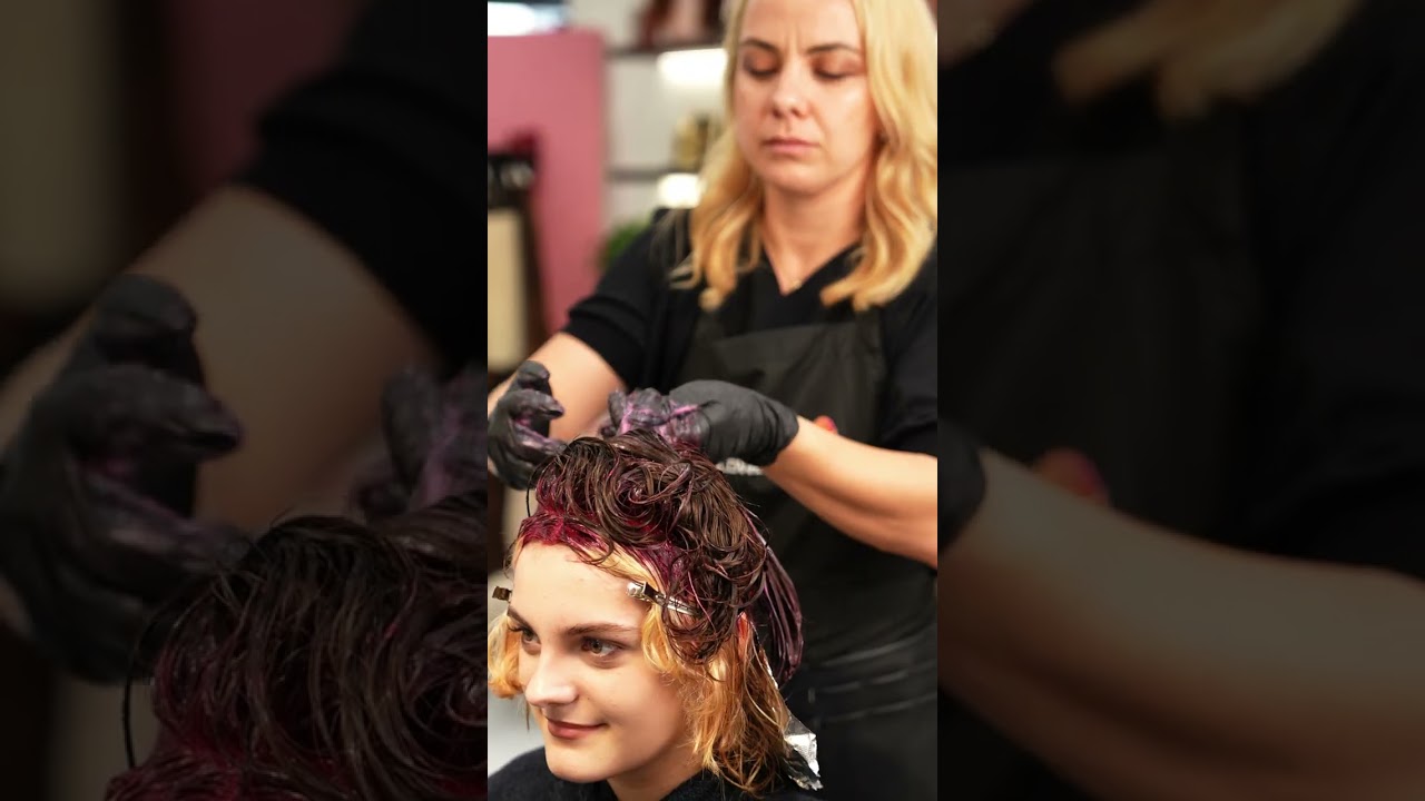 Goldwell education  #goldwell #kao #hairtok 