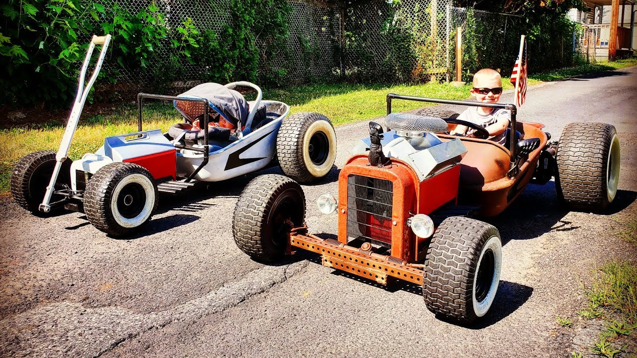 Completed Rat Rod Go Kart