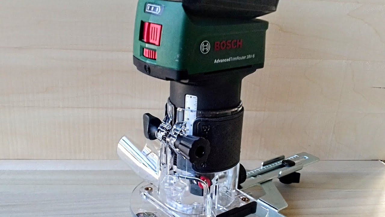 Bosch Advanced Trim router 18, rifilatore (aggiornamento).