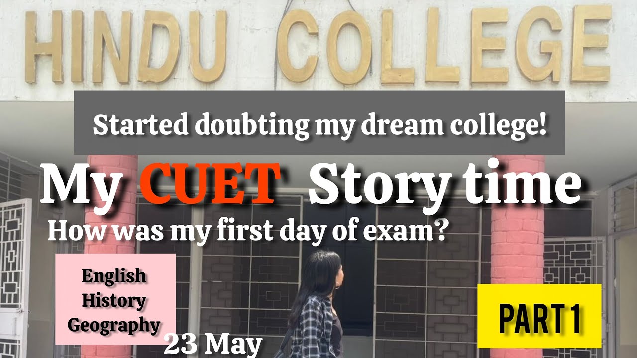 How was my first day of CUET exam?