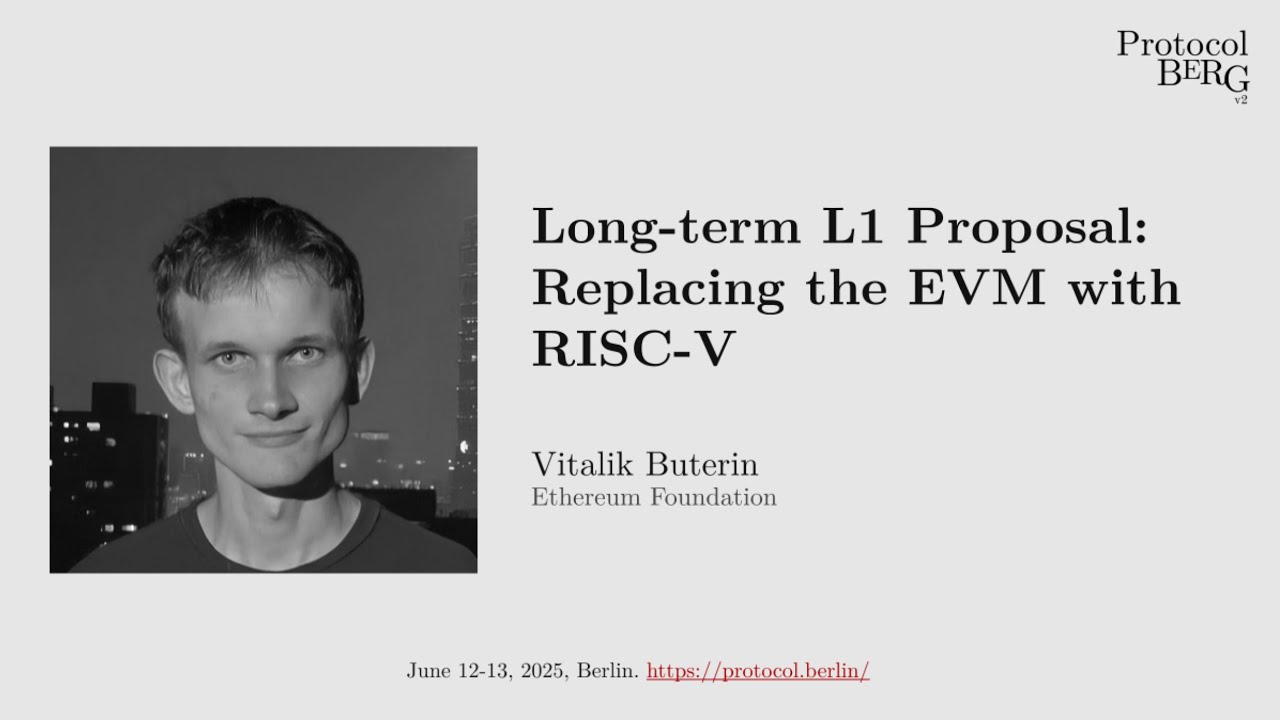 Protocol Berg v2: Vitalik Buterin - Long term L1 Proposal: Replacing the EVM with RISC-V