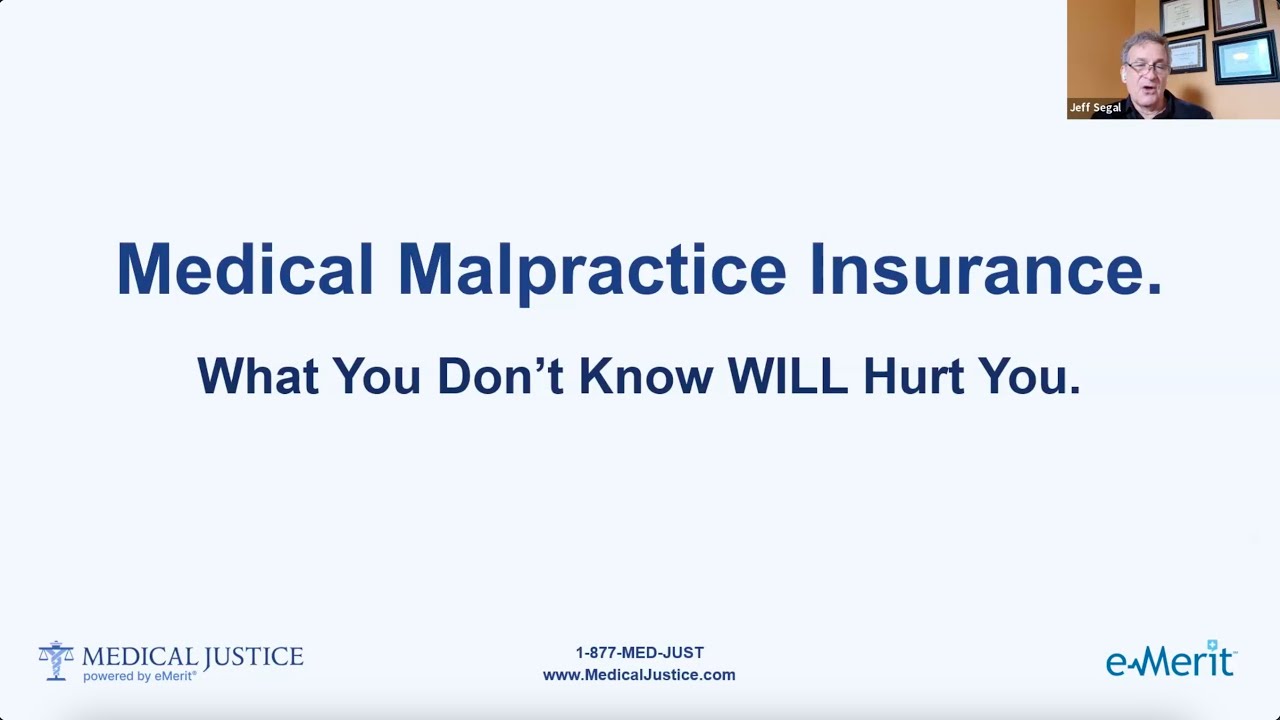 Medical Malpractice Insurance: What You Need To Know - Medical Justice
