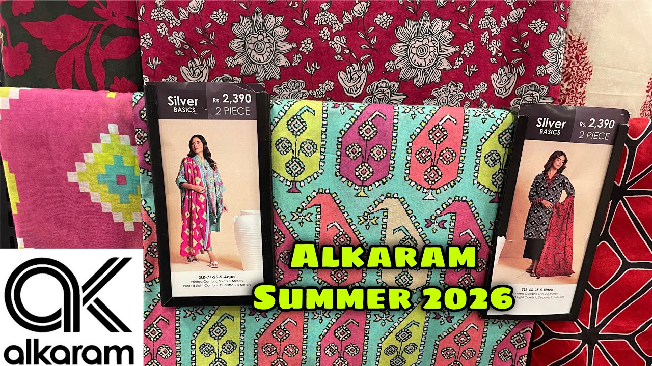 Alkaram Summer Collection 2026 🎉 Alkaram New Collection 2026 😍 Life with HiraHashaam 