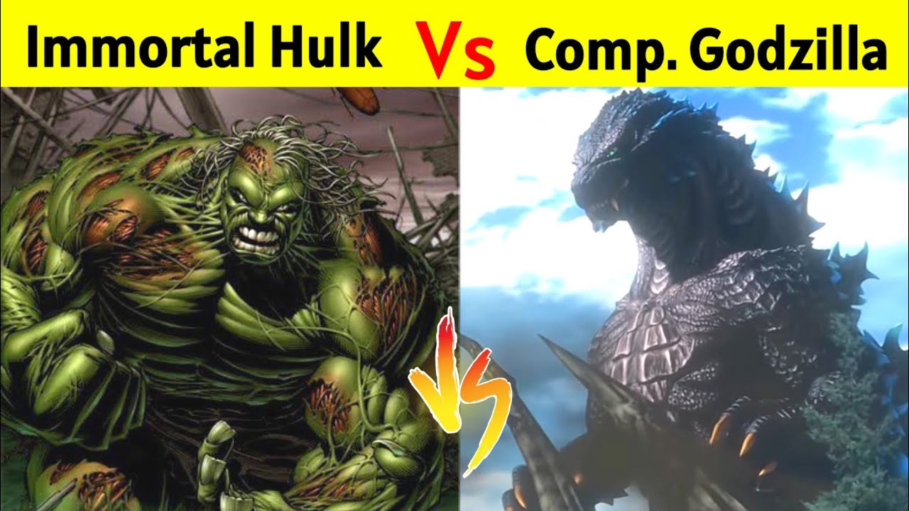 COMPOSITE GODZILLA vs COSMIC IMMORTAL HULK | Monster verse के सभी दानवो का Hulk से सामना