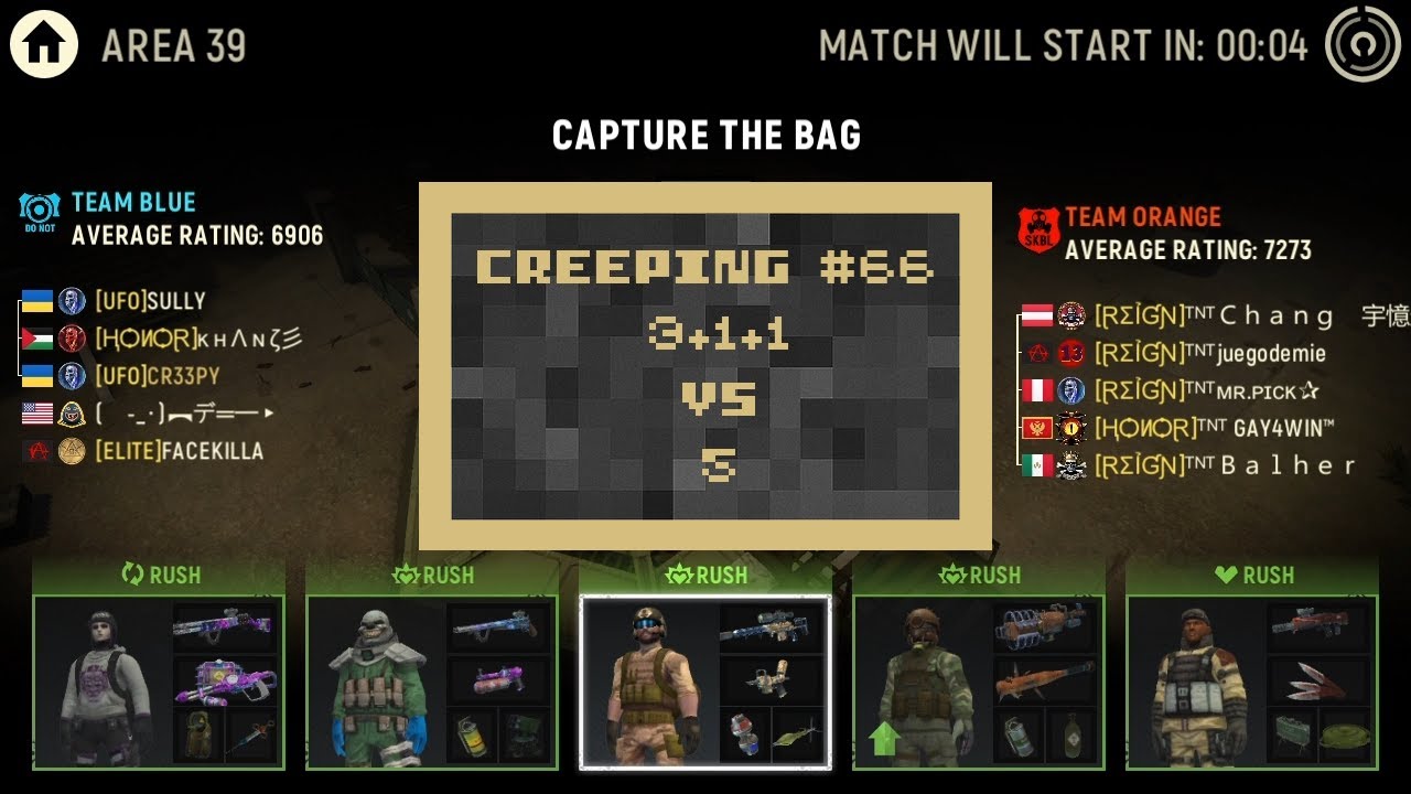 TACTICOOL CREEPING #66: 3+1+1 VS 5