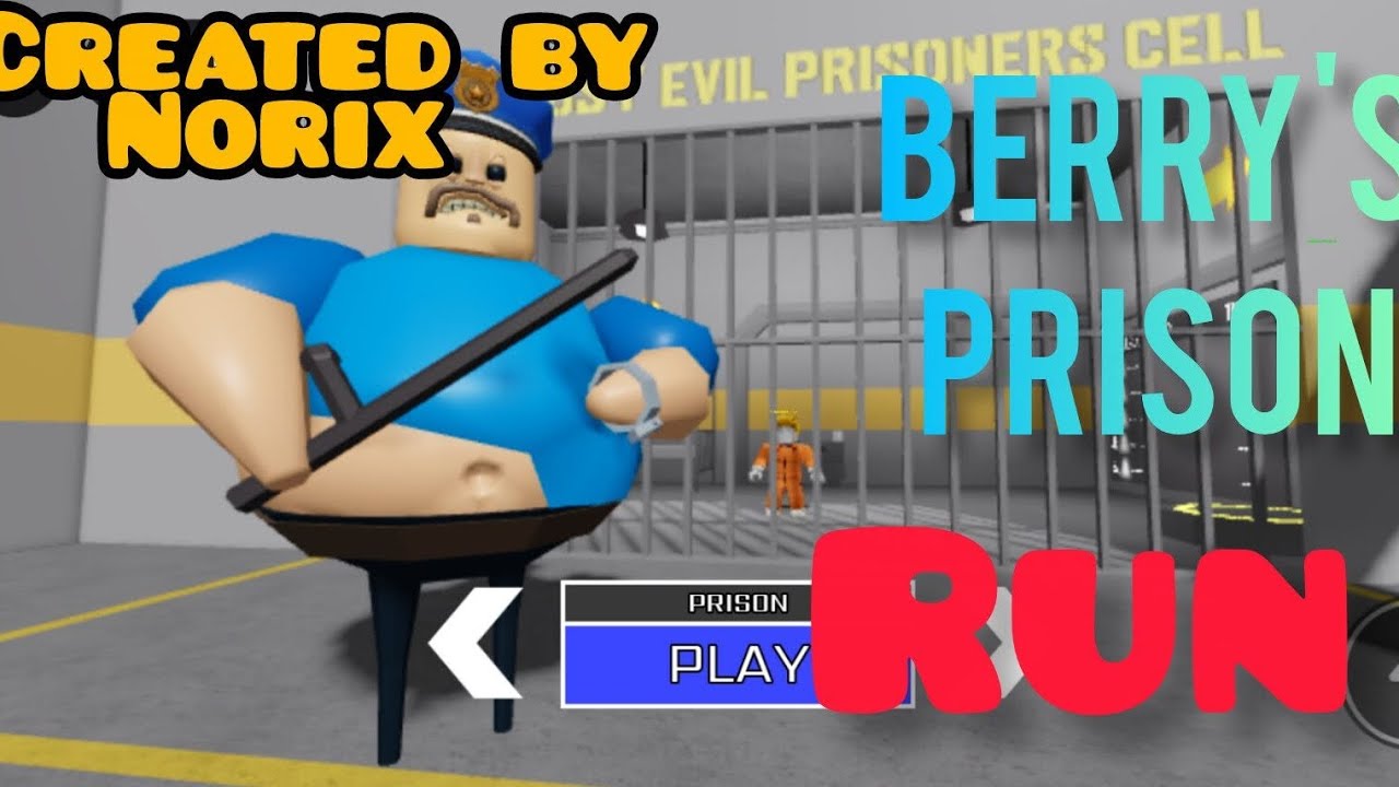 I played prison escape in Roblox #berry's prison run