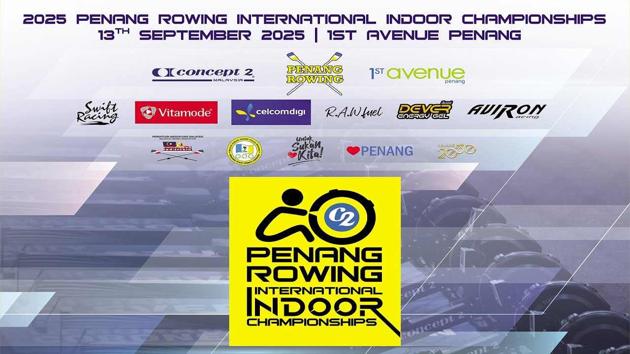 [ Live ] 2025 PENANG ROWING INTERNATIONAL INDOOR CHAMPIONSHIPS PART 2