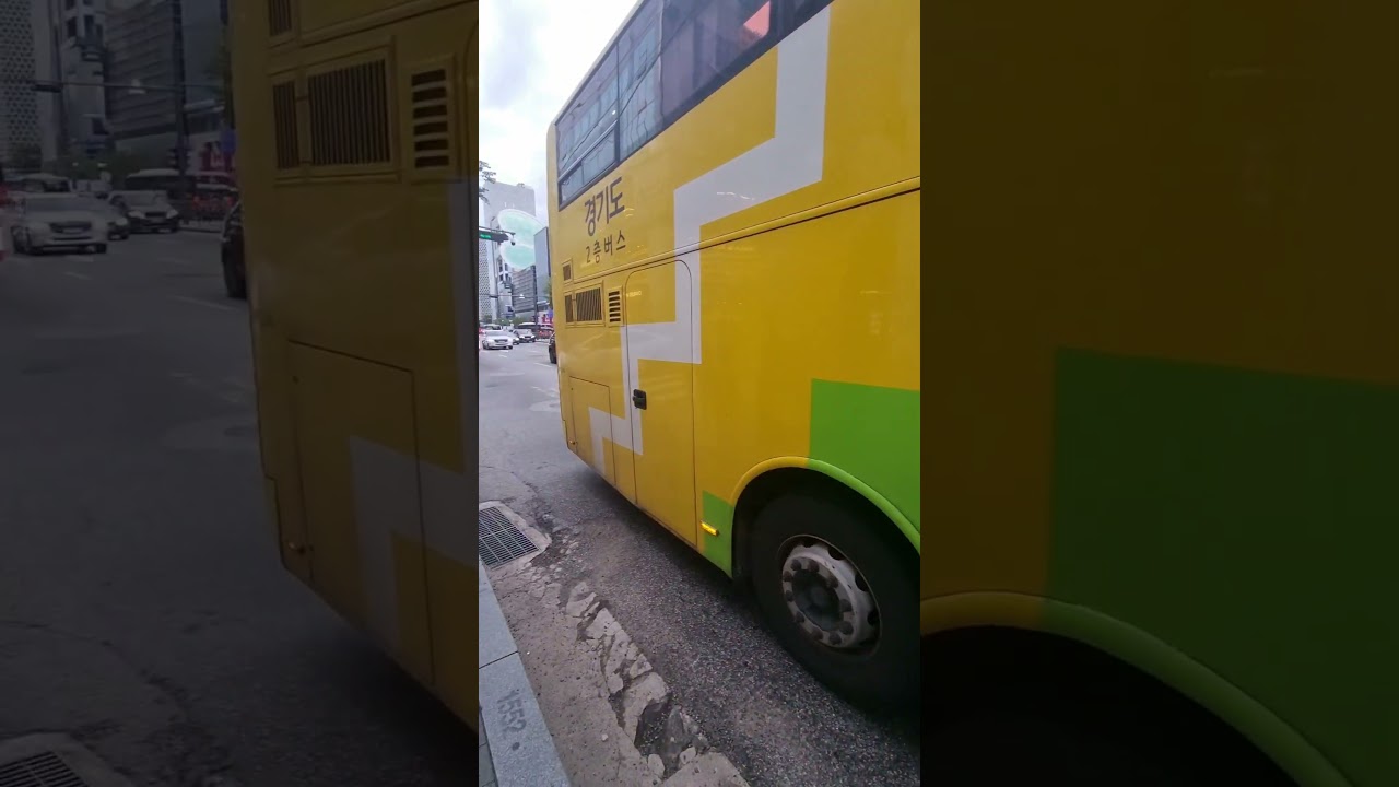 VOLVO B8RLE DOUBLE DECKER DIESEL BUS FROM SWEDEN 🇸🇪 AT KOREA 🇰🇷 OF KD DAEWON EXPRESS 2439