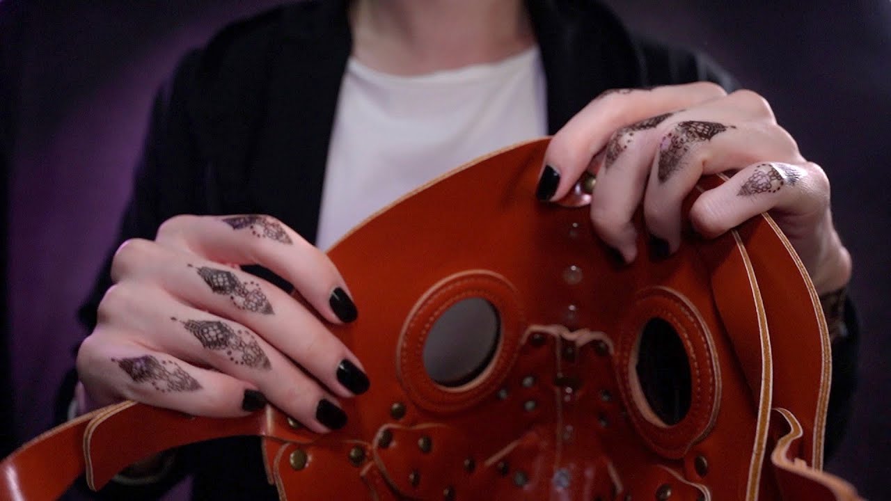 [ASMR]仮装するためのマスクをウタさんに作ってもらう - Making face mask by UTA TokyoGhoul(No talking)