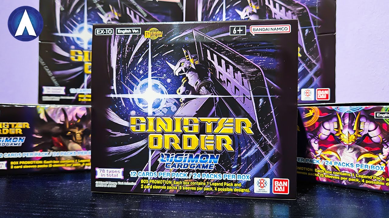 *НОВЫЙ* НАБОР ЧИСТОГО ЗЛА!!! EX10: Открытие и распаковка Sinister Order | Карточная игра Digimon TCG