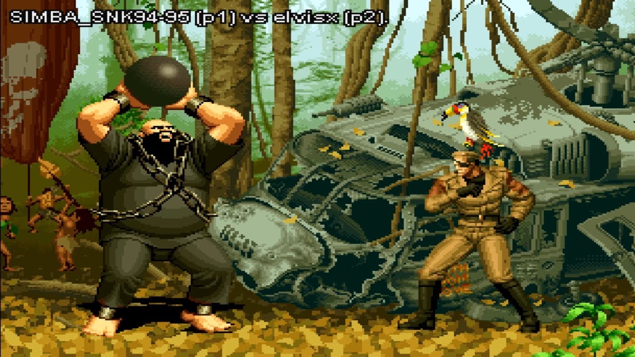 KOF94 킹오브파이터즈94 - SIMBA_SNK94-95 (us) vs elvisx (pe) - 拳皇94 The King of Fighters 94 キング オブ ファイターズ94
