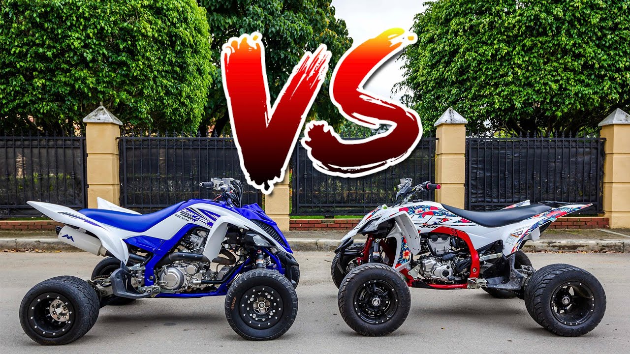 Raptor 700 vs YFZ 450