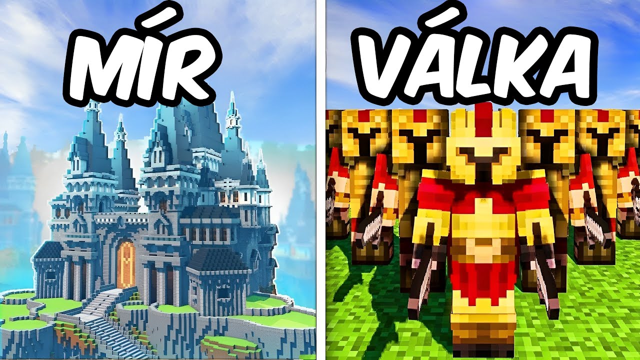 Omylem Jsem Začal VÁLKU YouTuberů v Minecraft Hardcore