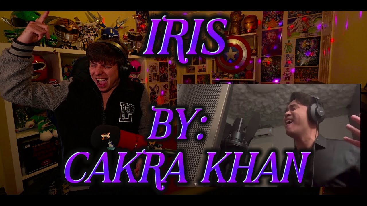 NEW FAVOURITE VERSION!!!!!!!!!! Blind reaction to Cakra Khan - Iris