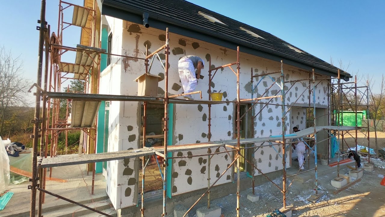 Termoizolarea exterioară a casei cu polistiren expandat