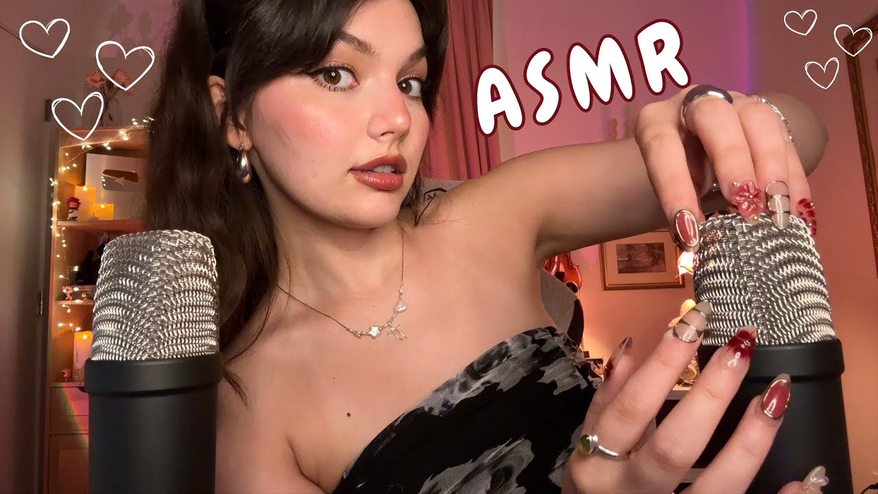 Fast Paced Ear to Ear ASMR For Tingles (Mouth Sounds, Tapping, Foam Mic Scratching, Whispers, More!)