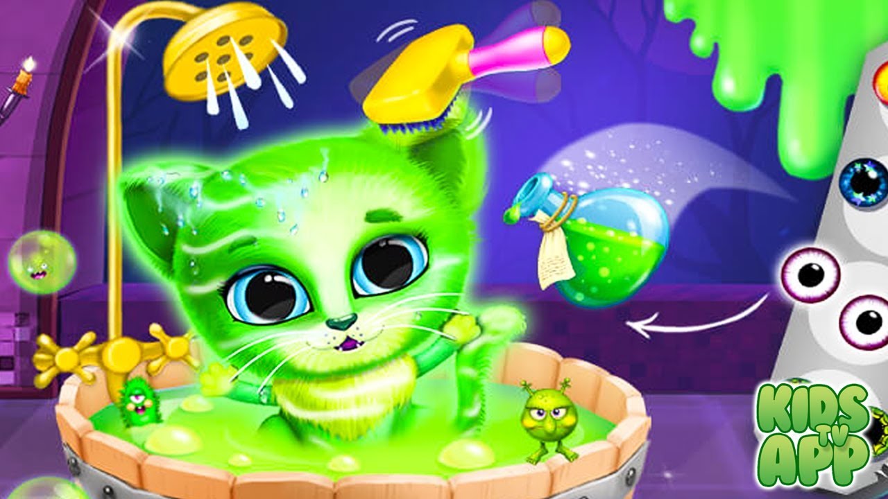 Kiki & Fifi Halloween Makeover (TutoTOONS) - ALL Activities Unlocked! - Best App For Kids