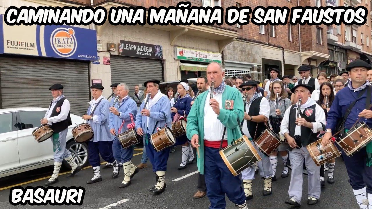 Caminando de mañana por los San Faustos. Basauri walk. 12 Octubre 2022