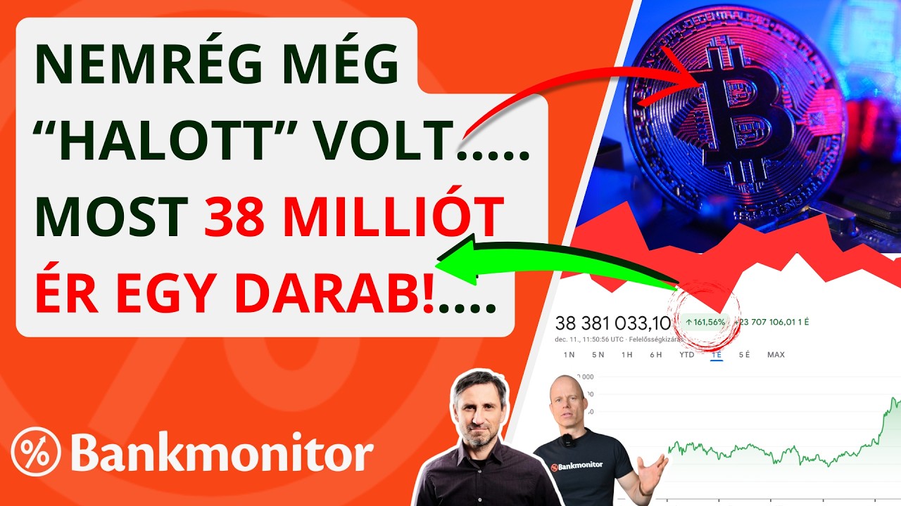 Bitcoin: Kemény kérdések és szakértői válaszok a kriptóról (Szabó Dávid, HOLD Alapkezelő)
