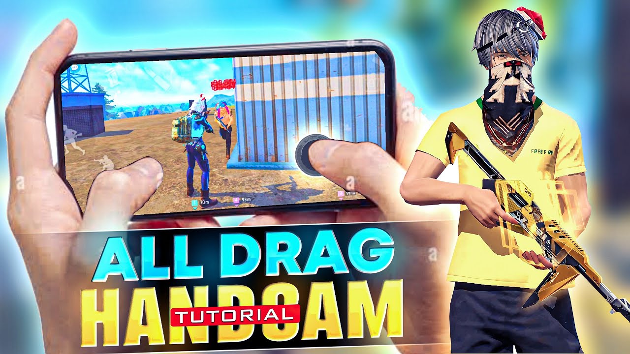 All Drag Technique Handcam 🔥 Free Fire Headshot Trick With Handcam ||