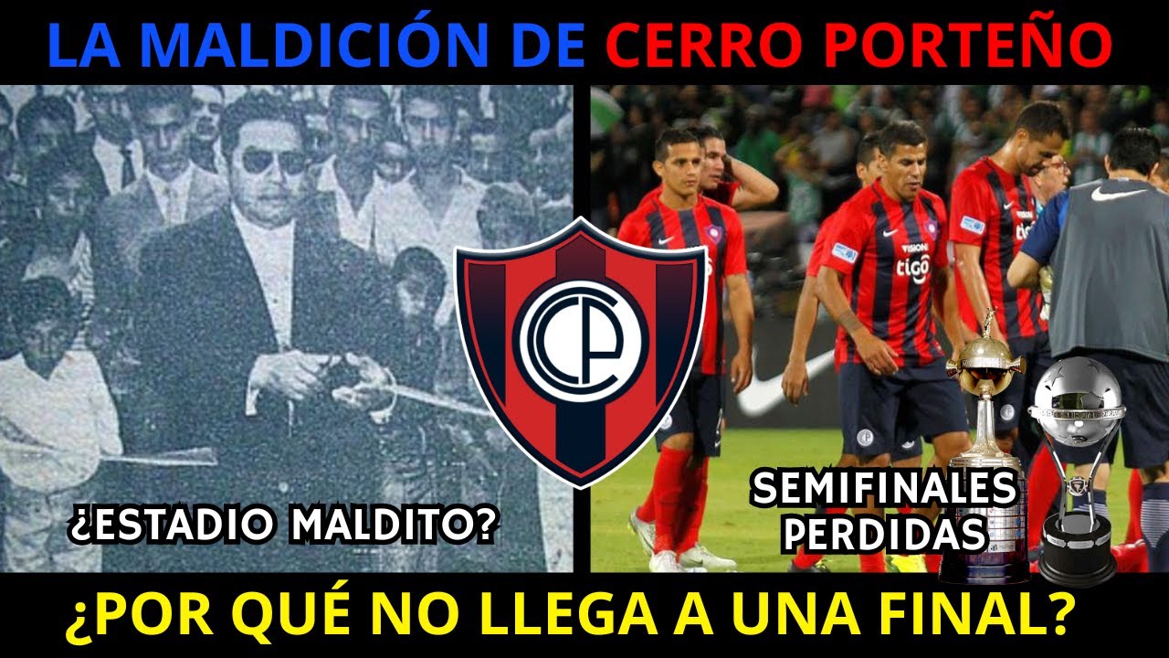 LA MALDICIÓN de CERRO PORTEÑO en COPAS INTERNACIONALES