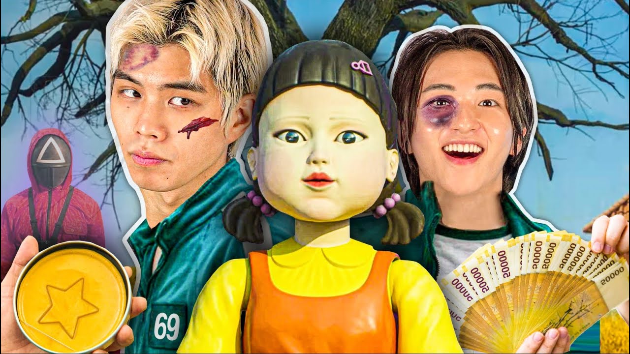 Корейцы попробуют игру в кальмаров в реальной жизни! | PEACH KOREA