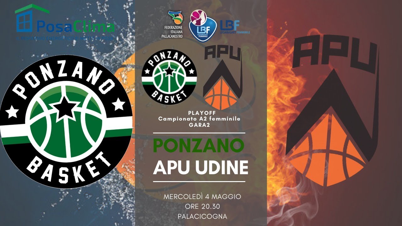 PONZANO BASKET v  APU UDINE