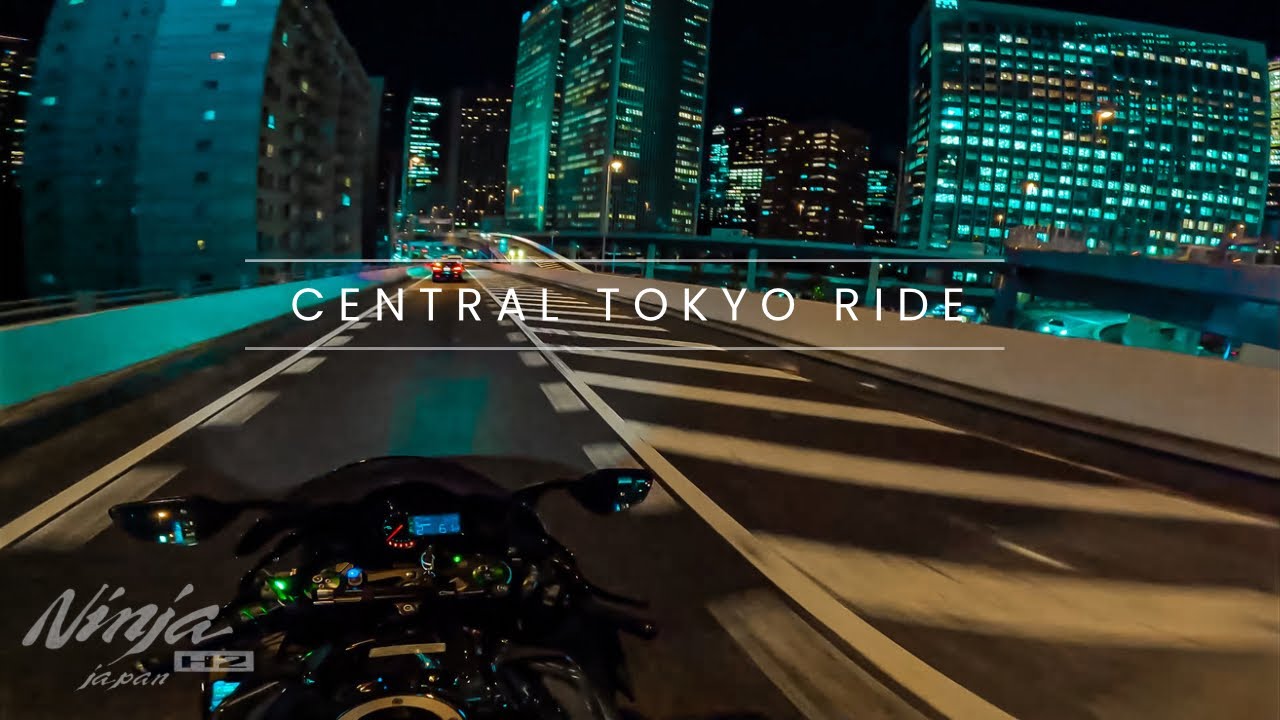 東京都心ライド Central Tokyo Ride by Ninja H2  Episode 32/東京 Kawasaki Ninja H2【4K】