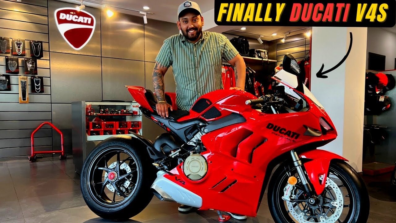 Finally ducati panigale v4s ka time agya hai 🚀