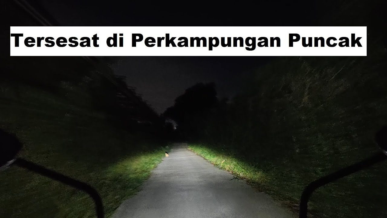Mencekam! Tersesat di Perkampungan Puncak Bogor #006 | Motovlog Bogor - Puncak Part 5
