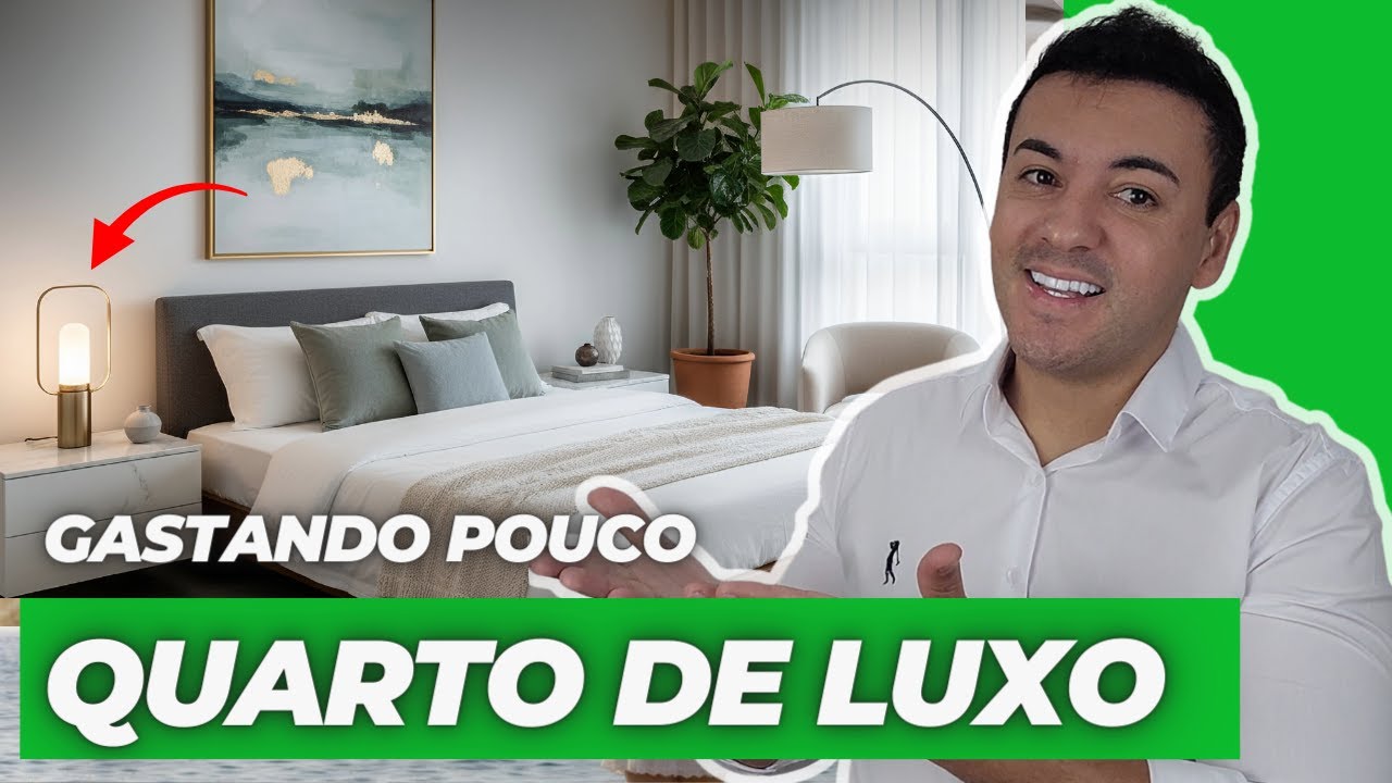 UM QUARTO DE LUXO GASTANDO MUITO POUCO