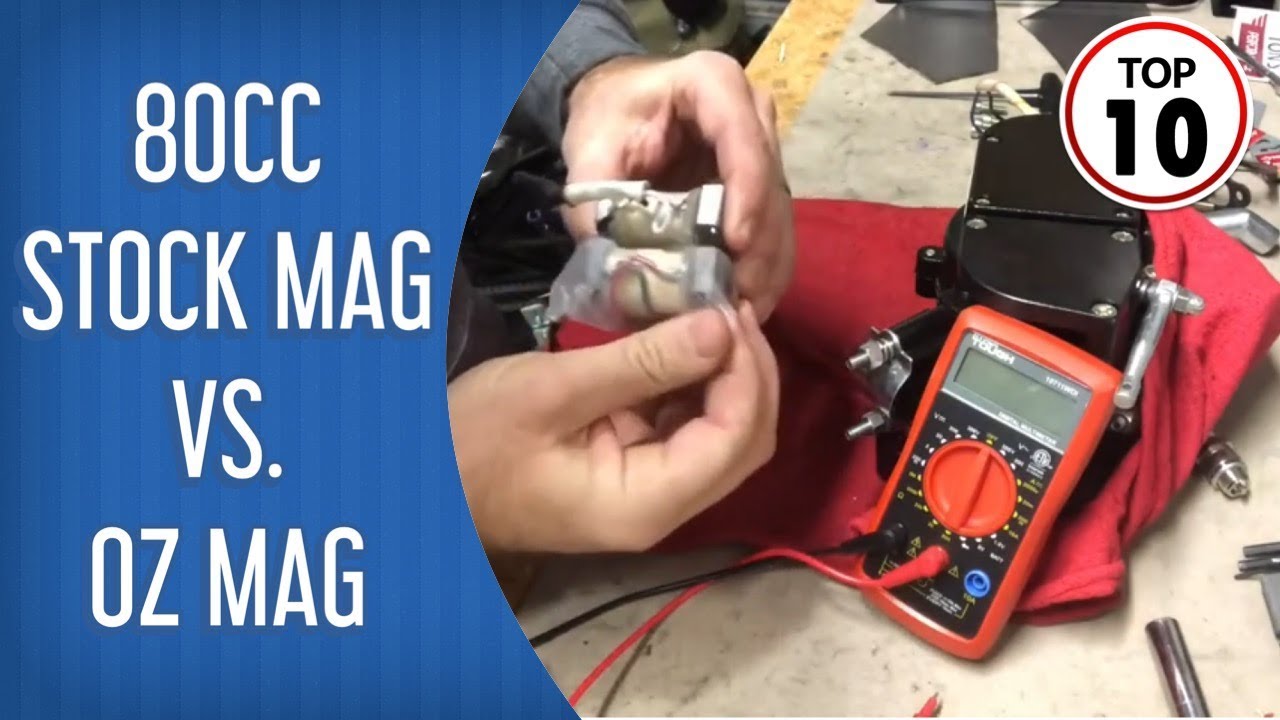 80cc Oz Magneto vs. Stock Magneto Upgrade Results