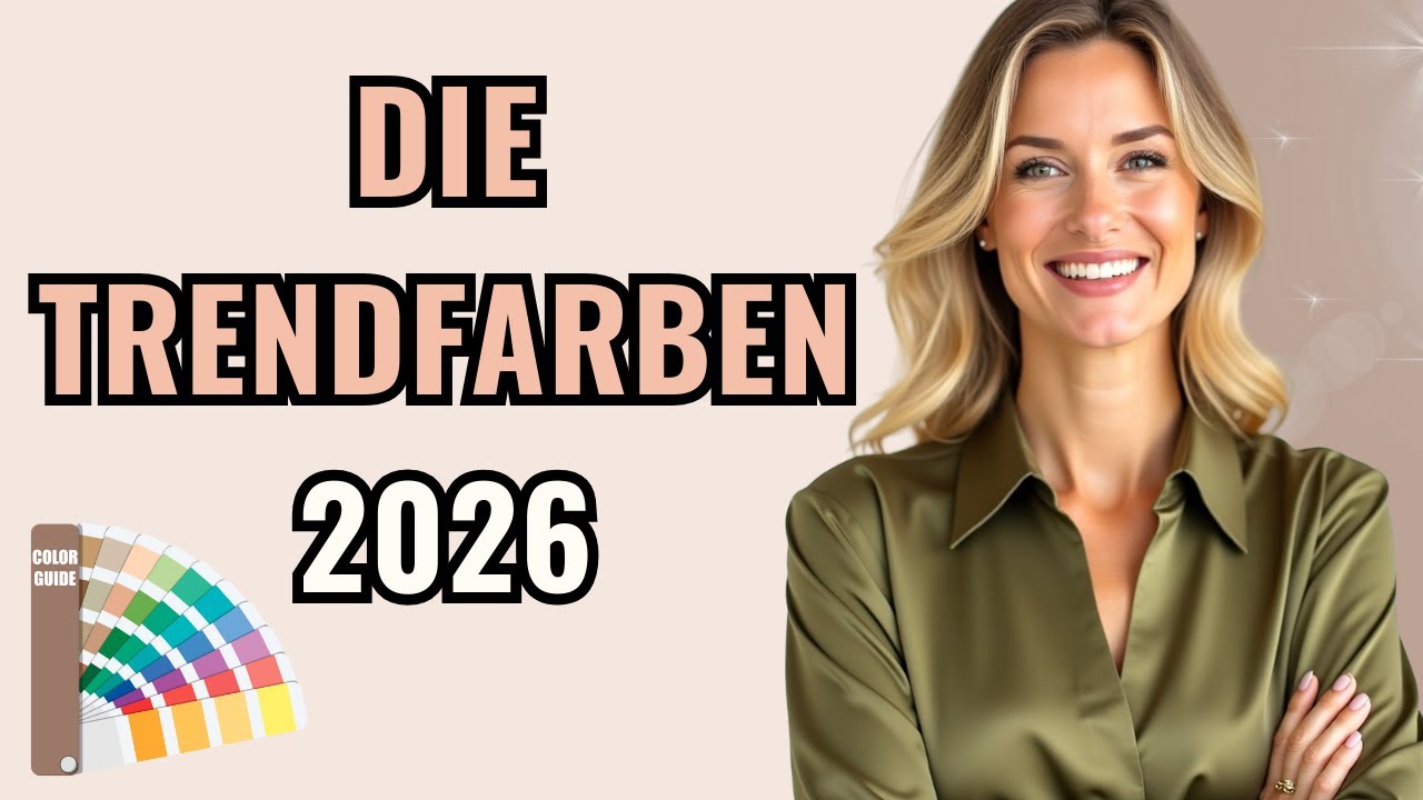 Die Farbtrends 2026, die Sie UNBEDINGT Ausprobieren Sollten! | Schicke & Elegante Kombinationen