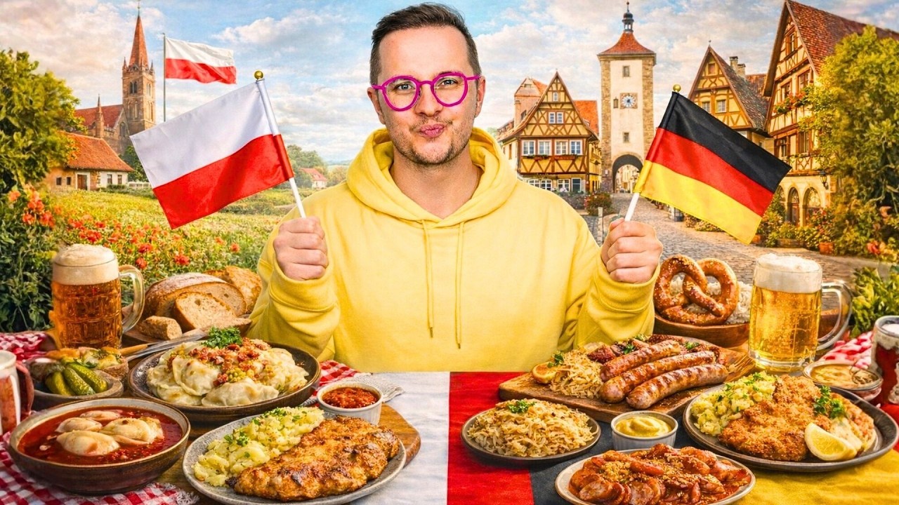 ILE TRZEBA ZAPŁACIĆ ZA OBIAD W POLSCE A W NIEMCZECH - BYŁEM W POLSKIEJ I NIEMIECKIEJ RESTAURACJI