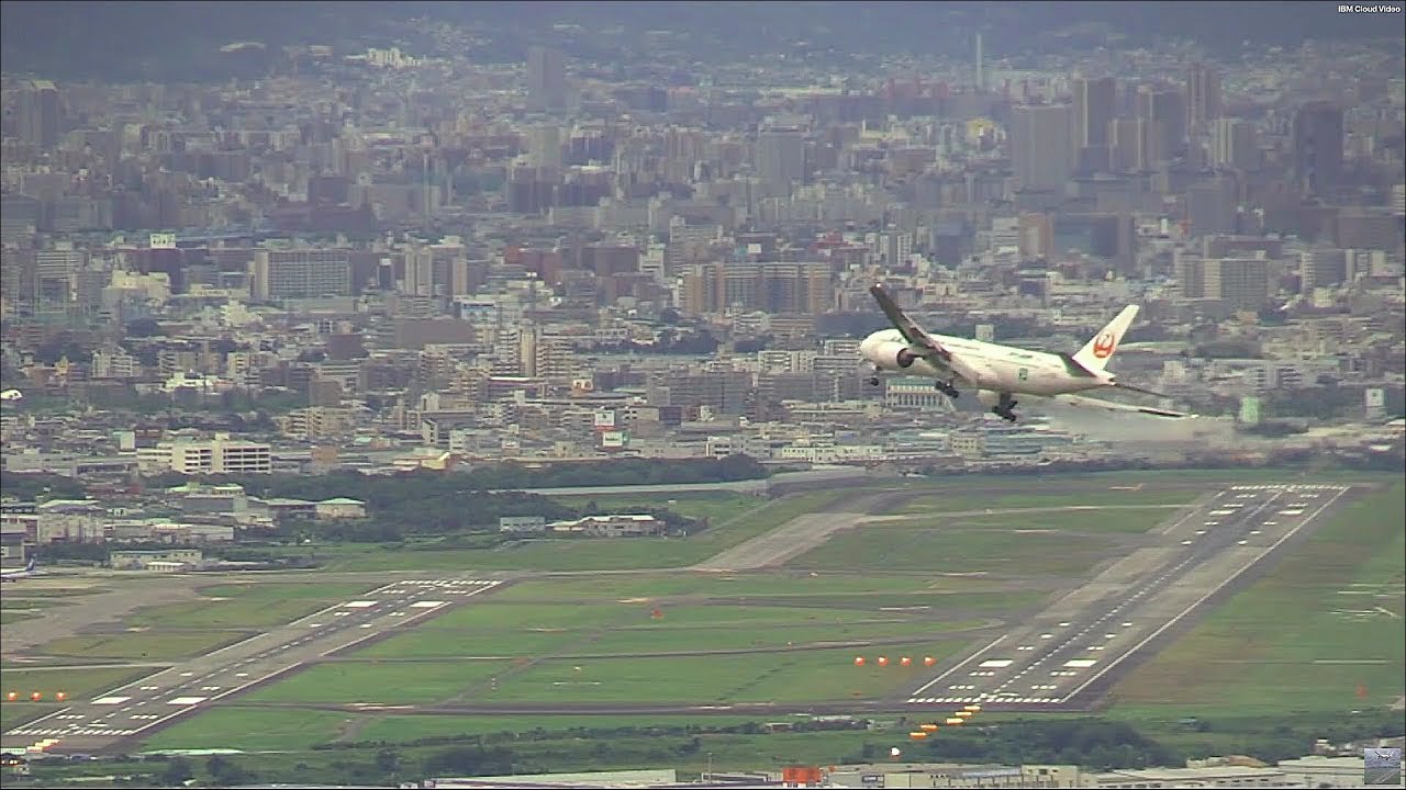 2017.09.17【逆ラン】伊丹14ダイジェスト｜ITM Using RWY 14｜大阪空港ライブカメラ