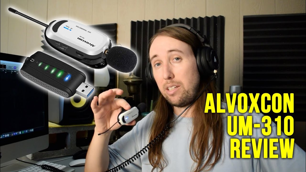 Alvoxcon USB Lavalier Mic System Review